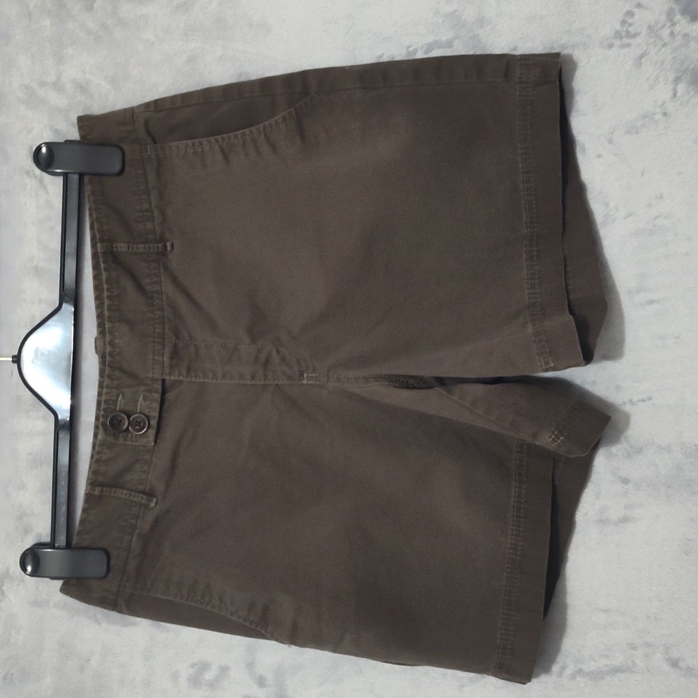 Eddie Bauer Shorts Mercer Fit, Brown, Size:8